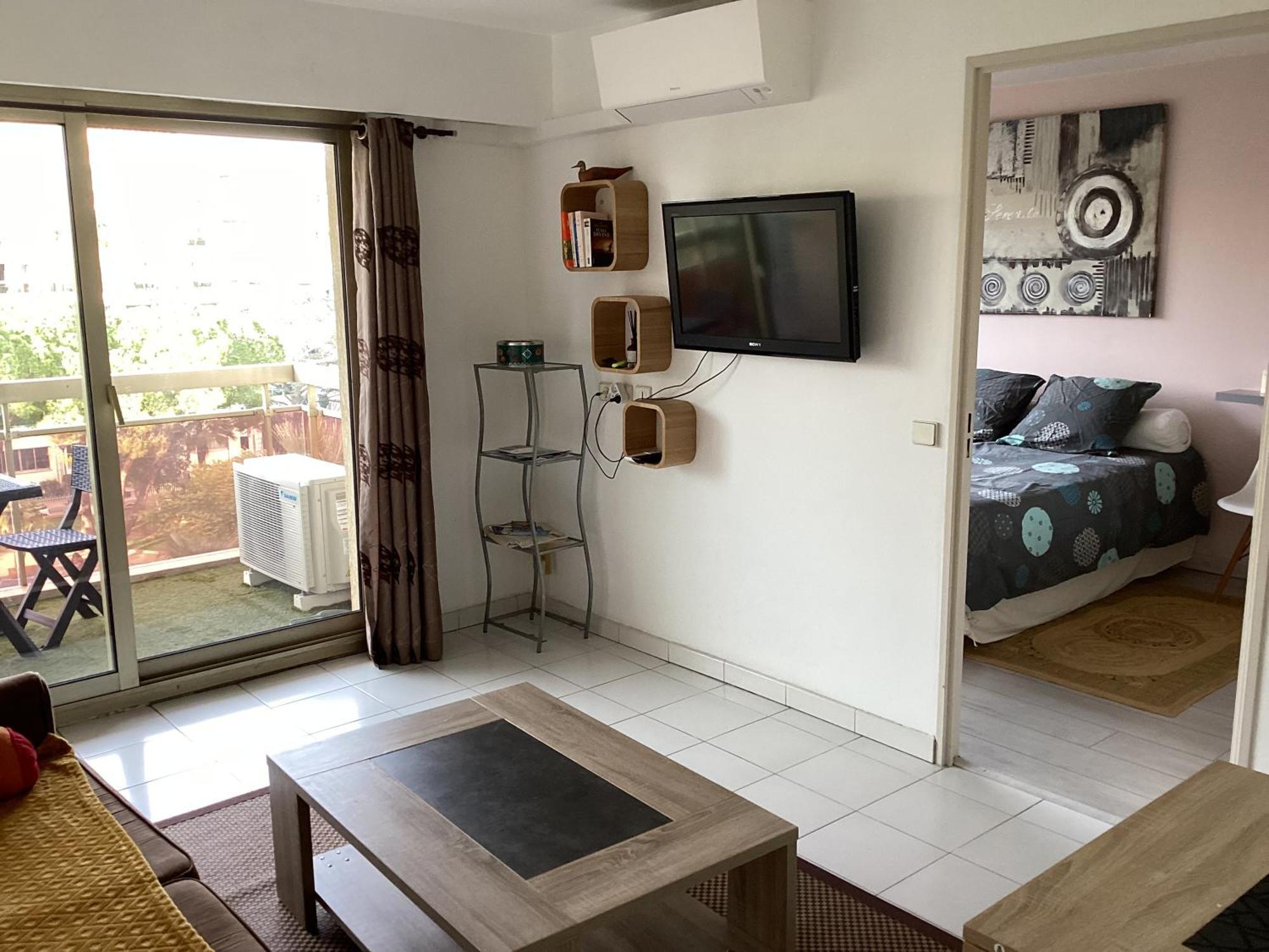 Appartement 2 Pieces Meubles A Juan Les Pins Antibes Luaran gambar