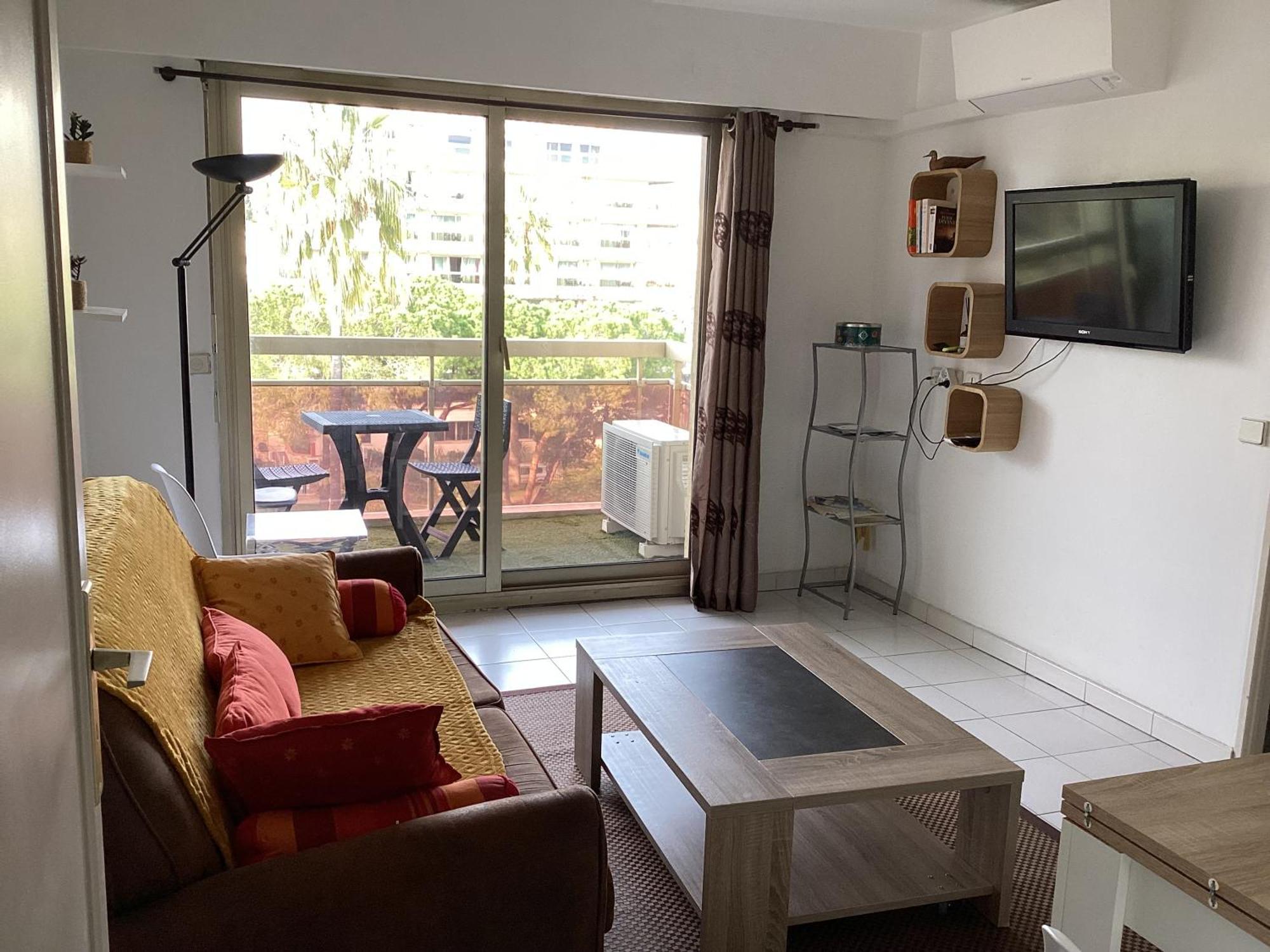 Appartement 2 Pieces Meubles A Juan Les Pins Antibes Luaran gambar